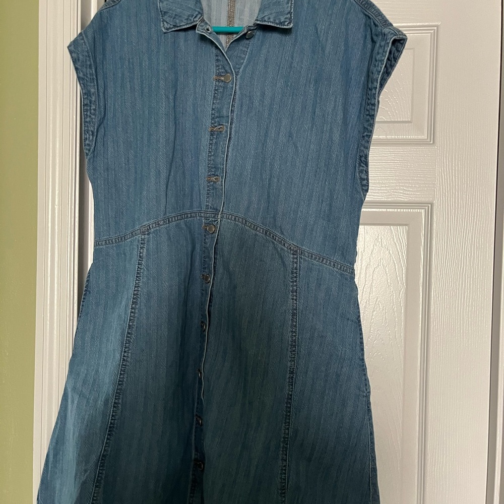 Universal Thread Blue Denim Mini Dress